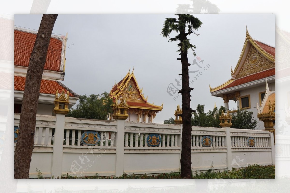 白马寺缅甸风格佛殿图片