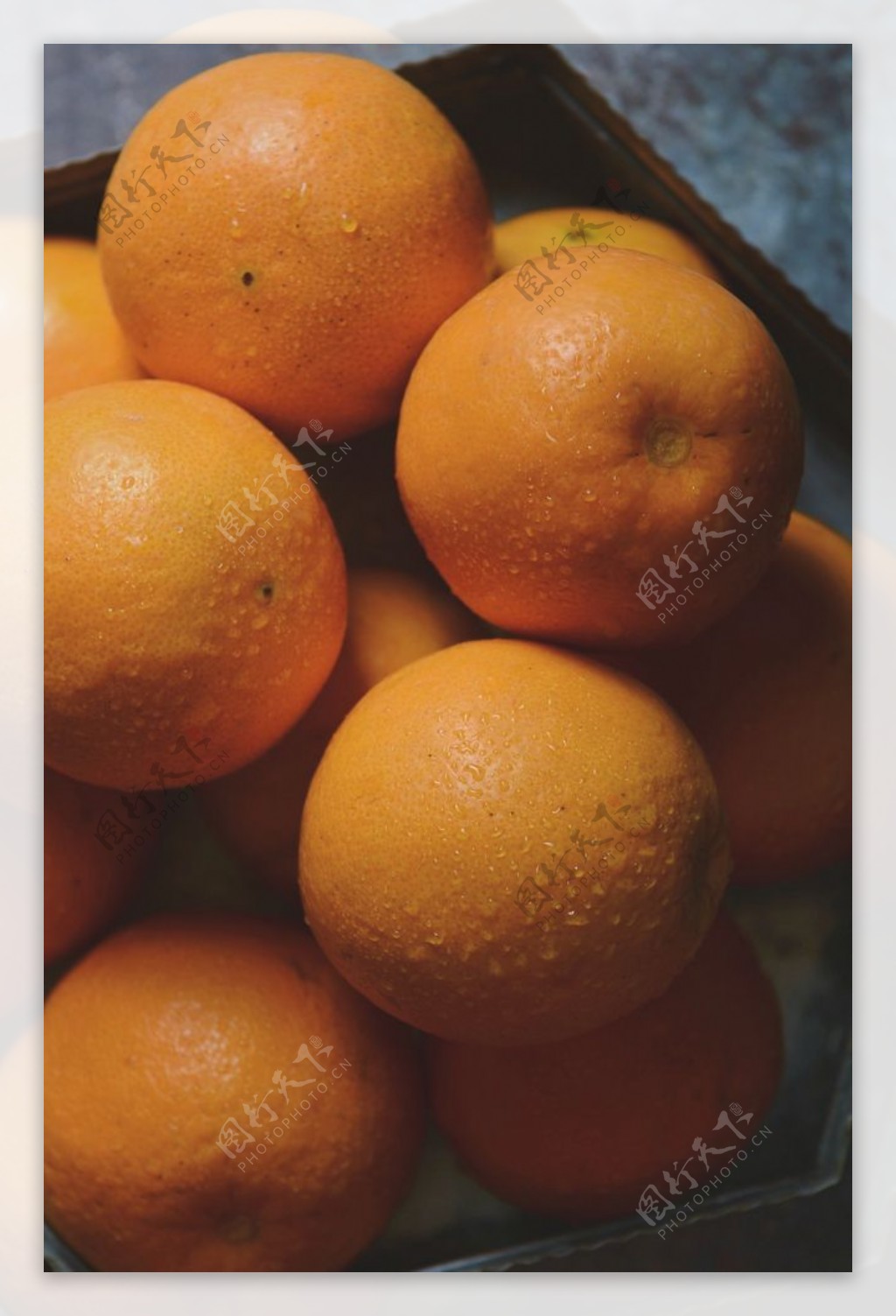 橙子桔子水果背景海报素材图片