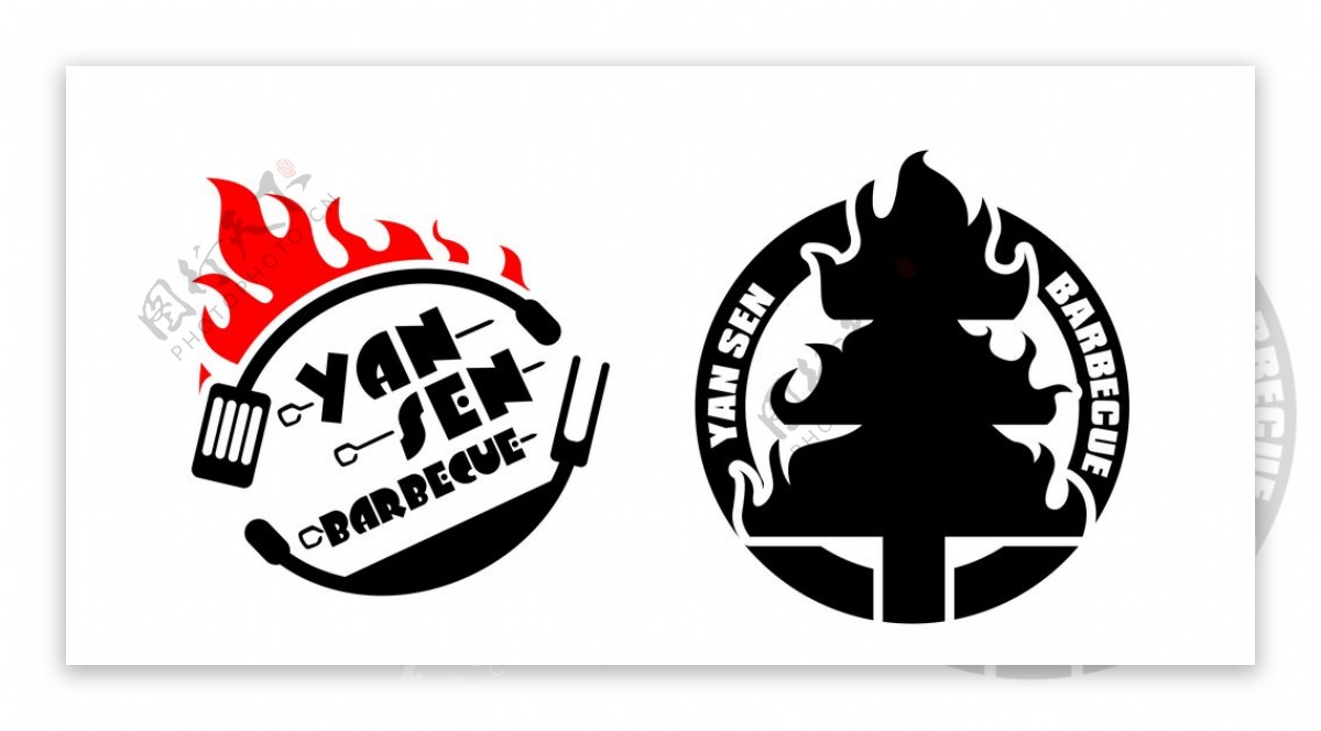 焱森烧烤Logo图片