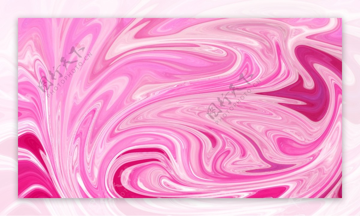 粉色油漆水彩玻璃纸效果背景图片
