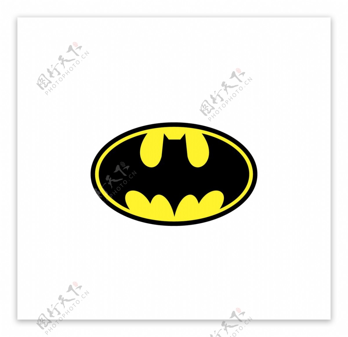 蝙蝠侠标志图片