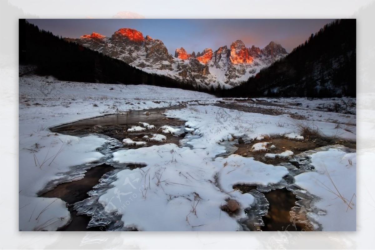 雪山图片