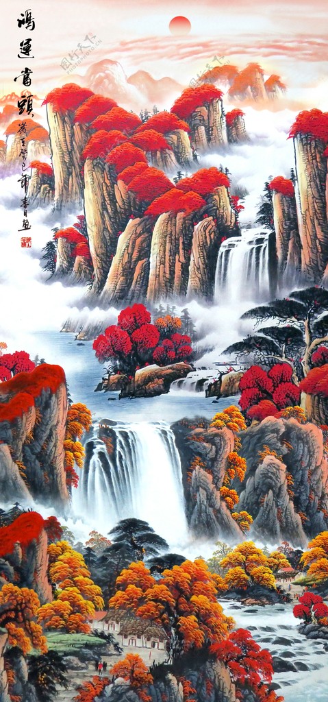 红江山图片