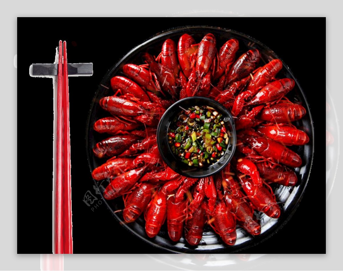 筷子小龙虾图片