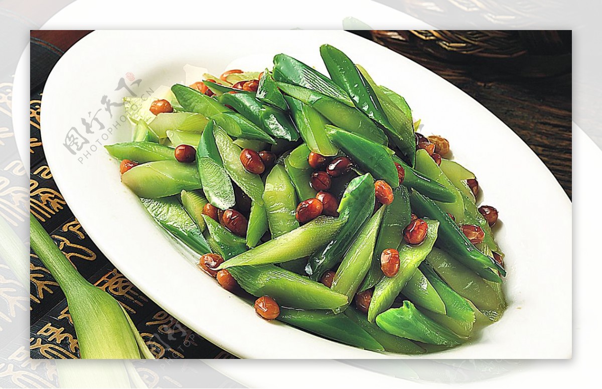 豫菜蜜豆芦笋图片