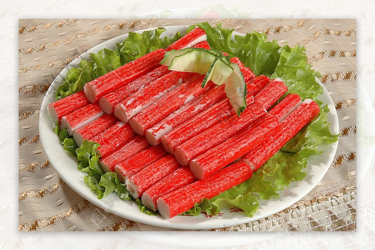 豫菜蟹肉棒图片