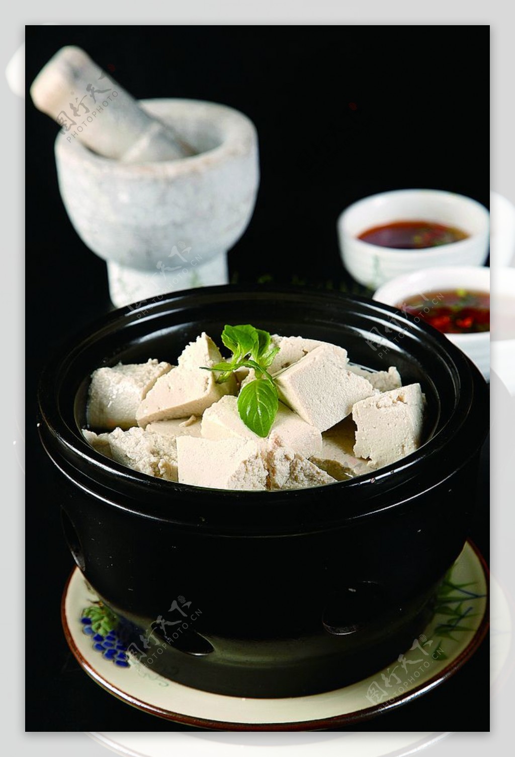 南北热菜鸡汁老豆腐图片