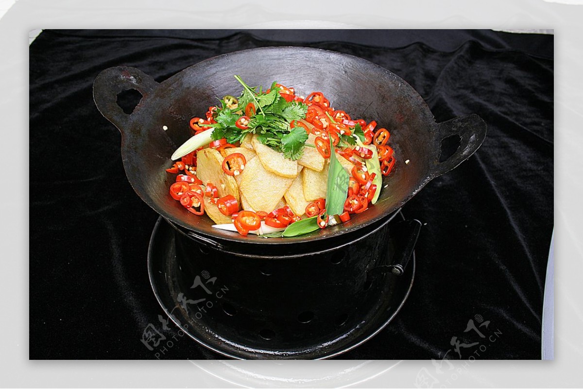 干锅土豆图片