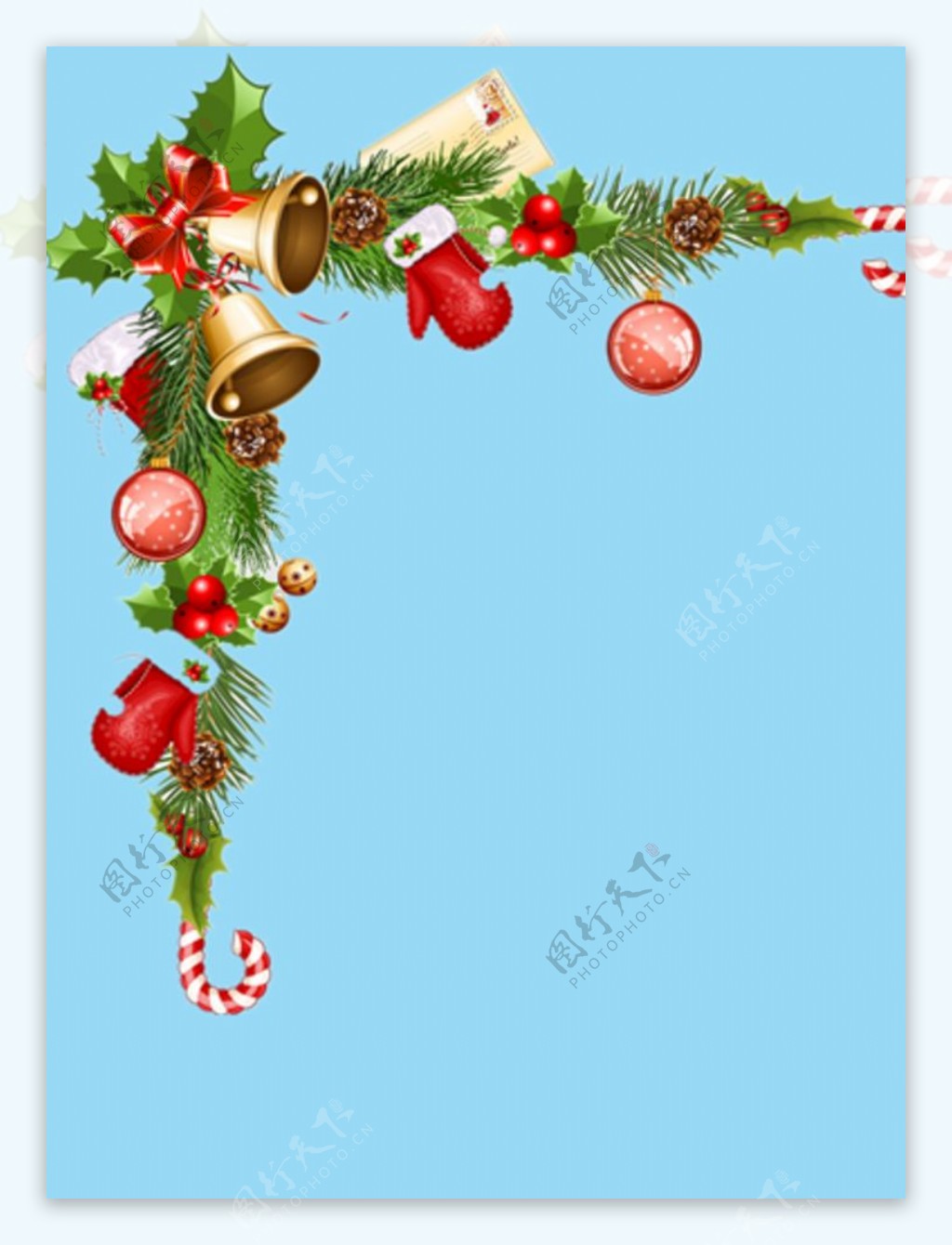 圣诞边框装饰图片