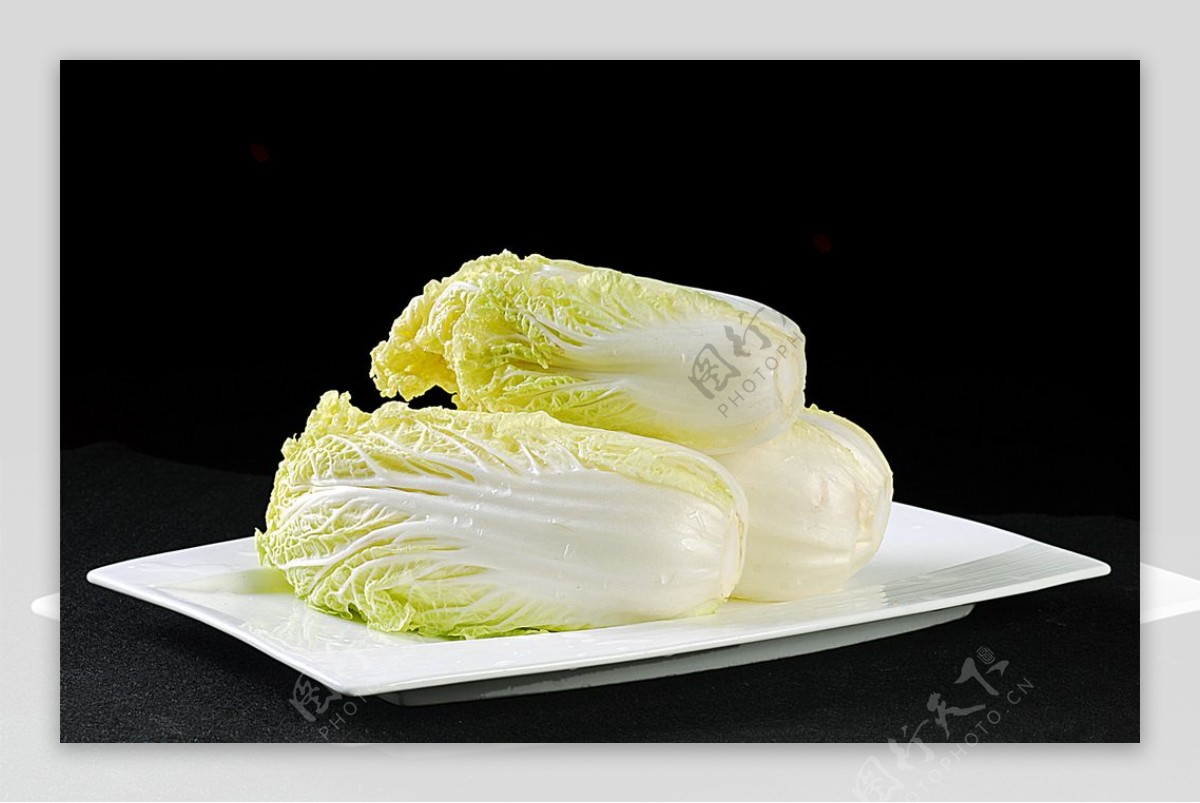 火锅配菜白菜图片