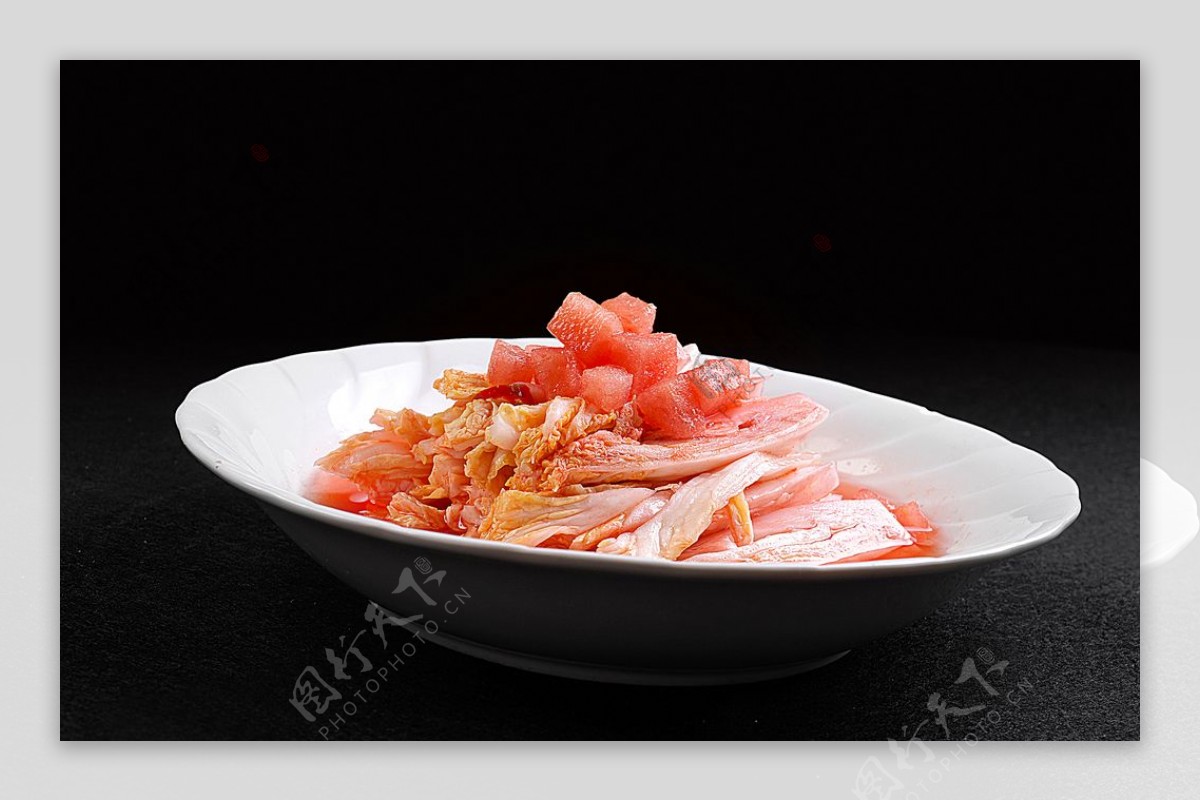 冷拼韩国泡菜图片