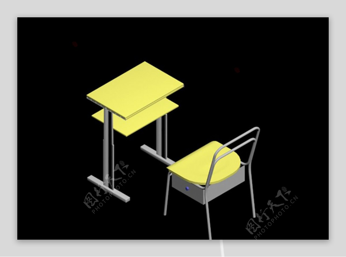 3D桌椅图片