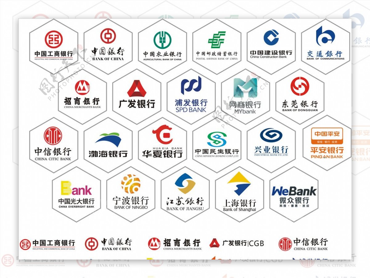 银行logo各大银行标志设图片