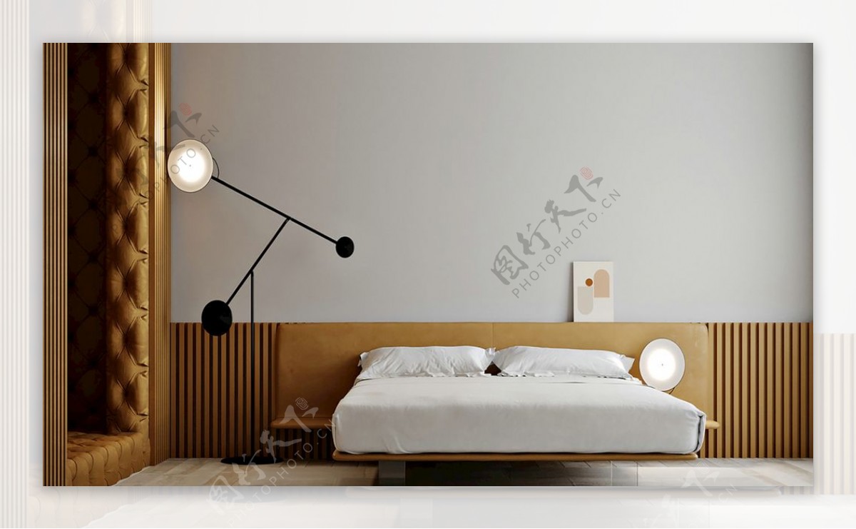 极简北欧卧室设计图片