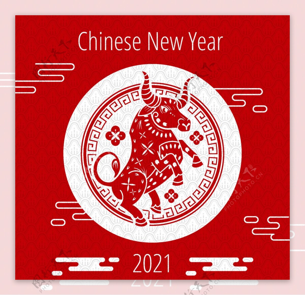 2021牛年图片