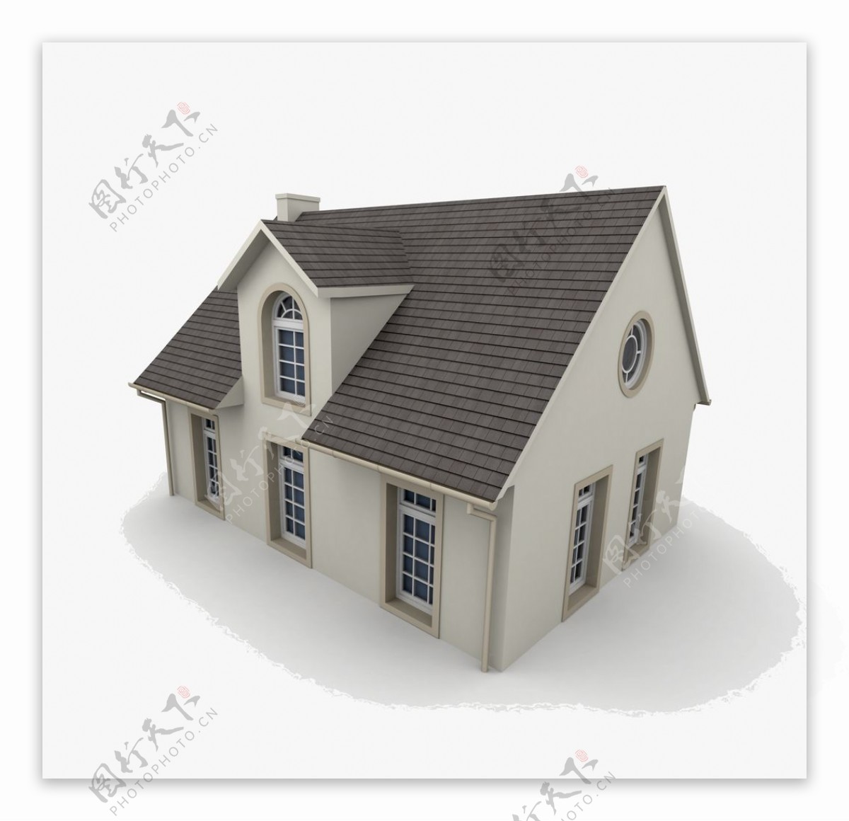 建筑结构图房屋别墅房子图片